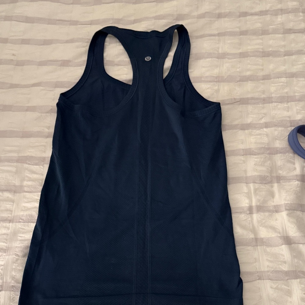 Lululemon Athletica Dark Blue Tank Top
